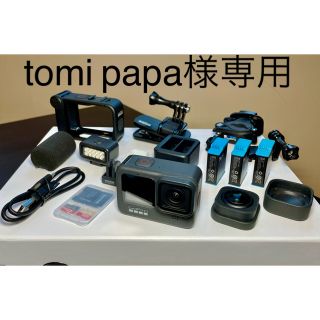 ゴープロ(GoPro)の★使用2回のみ★GoPro hero9&オプション10点付きスペシャルセット(ビデオカメラ)