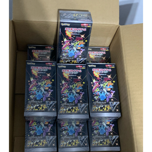 ポケモンカード　シャイニースターV新品未開封10BOX シュリンク付