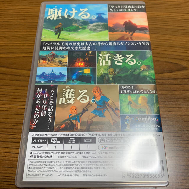 ゼルダの伝説 ブレス オブ ザ ワイルド Switch 1