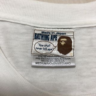 アベイシングエイプ(A BATHING APE)のBAPE 初期タグ Tシャツ【レア エイプ スケシン スケートシング NIGO】(Tシャツ/カットソー(半袖/袖なし))