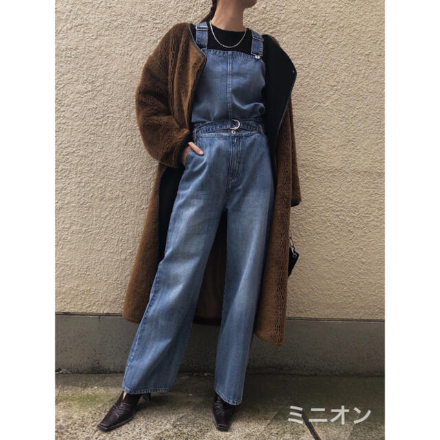 Ameri VINTAGE(アメリヴィンテージ)のAmerivintage SET UP DENIM OVERALL レディースのパンツ(サロペット/オーバーオール)の商品写真