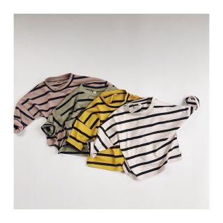 再入荷　女の子　男の子　コットン　ロンT　春秋(Tシャツ/カットソー)