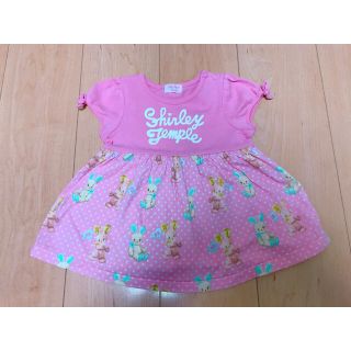 シャーリーテンプル(Shirley Temple)のシャーリーテンプル うさぎ柄 トップス80(Ｔシャツ)