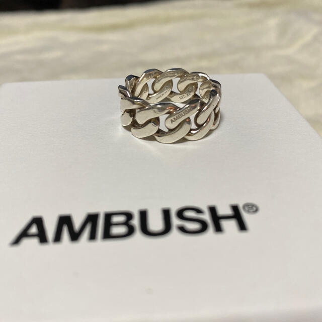 AMBUSH(アンブッシュ)のAMBUSH CHAIN RING3 メンズのアクセサリー(リング(指輪))の商品写真