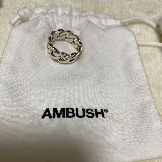 AMBUSH(アンブッシュ)のAMBUSH CHAIN RING3 メンズのアクセサリー(リング(指輪))の商品写真