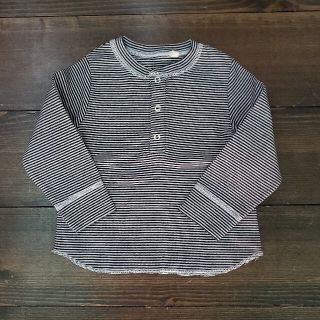 プチバトー(PETIT BATEAU)の【NNN様専用】新品☆プチバトー ボーダー カットソー 長袖Tシャツ☆70 74(Ｔシャツ)