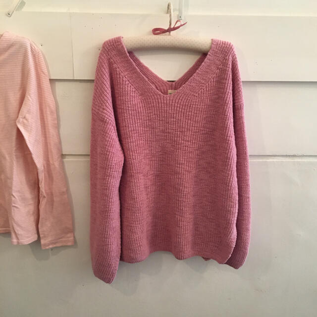 RonHerman pink knit.