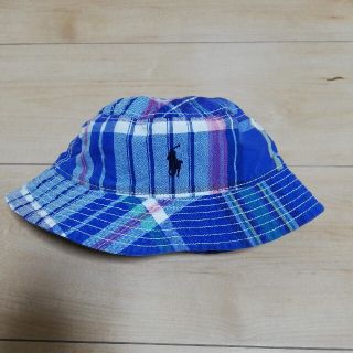 ラルフローレン(Ralph Lauren)のラルフローレン*ベビー用バケットハット*リバーシブル美品(帽子)