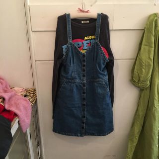 ロンハーマン(Ron Herman)の最終価格🥕🥦Rouje denim onepiece.(ひざ丈ワンピース)