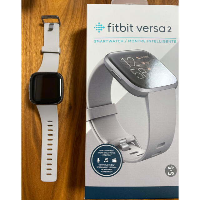 Fitbit versa2 グレー（フィットビット  スマートウォッチ）トレーニング/エクササイズ