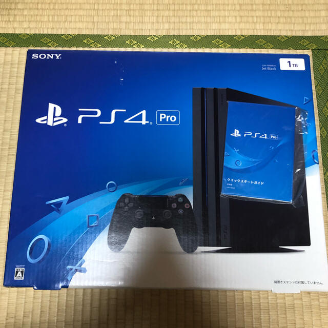 専用 PS4 Pro 1TB CUH-7000B B01 Jet Black ゲームソフト/ゲーム機本体