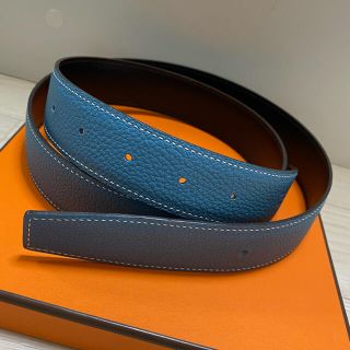 エルメス(Hermes)のHERMES  ベルト  ブルージーン 95(ベルト)