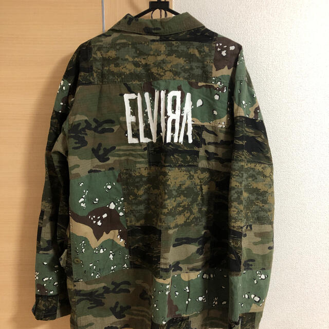 ELVIA(エルヴィア)のELVIRA カモフラジャケット メンズのジャケット/アウター(ミリタリージャケット)の商品写真