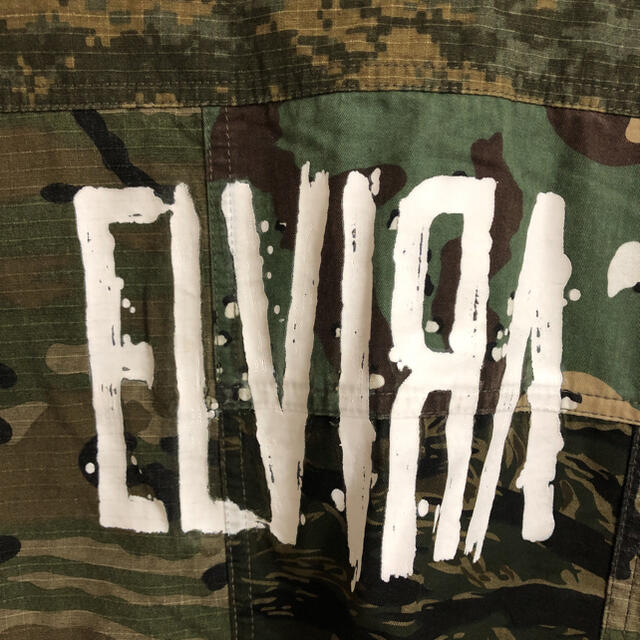 ELVIA(エルヴィア)のELVIRA カモフラジャケット メンズのジャケット/アウター(ミリタリージャケット)の商品写真