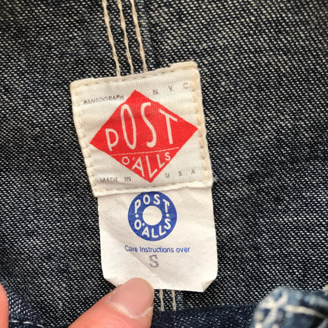 POST OVERALLS カバーオール S  made in USA 2