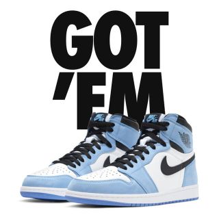 ナイキ(NIKE)のAir Jordan 1 university blue 29cm(スニーカー)