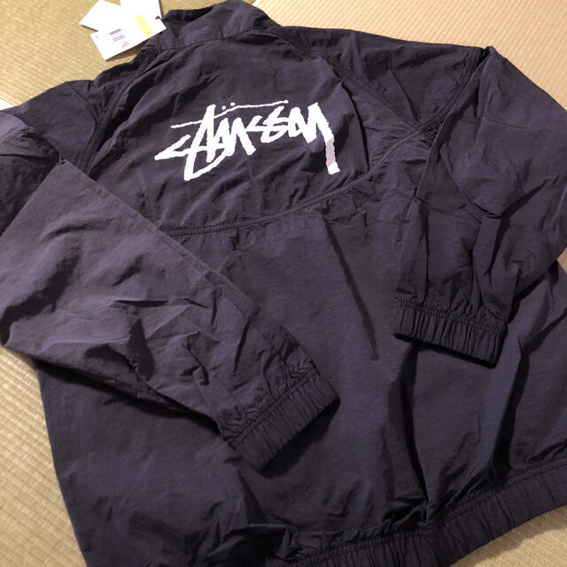 ナイロンジャケットSTUSSY NIKE WINDRUNNER OFF NOIR