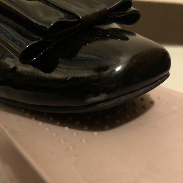 Pitti(ピッティ)のPitti エナメル　本革コンビパンプス レディースの靴/シューズ(ハイヒール/パンプス)の商品写真
