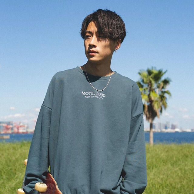 コムドットゆうた着用 HUF ニット Mサイズ - スウェット コムドットゆうた着用 HUF ニット Mサイズ - スウェット