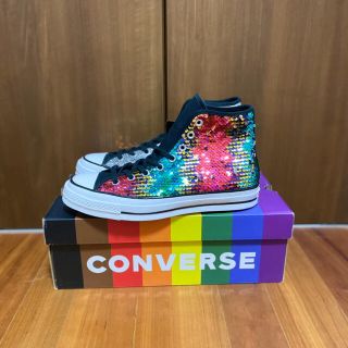 コンバース(CONVERSE)のスパンコール コンバース チャックテイラー 28cm 新品未使用(スニーカー)