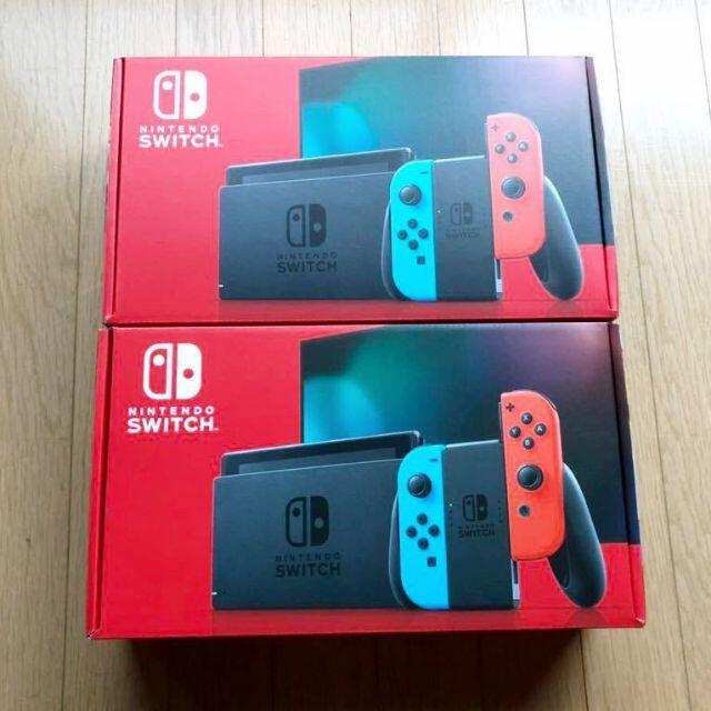 限定製作】 【新品】Switch - Switch Nintendo 本体 2台 ネオンブルー