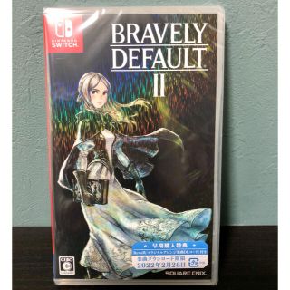 ニンテンドースイッチ(Nintendo Switch)の【新品未開封】早期購入特典あり ブレイブリーデフォルト2  BRAVELY (家庭用ゲームソフト)