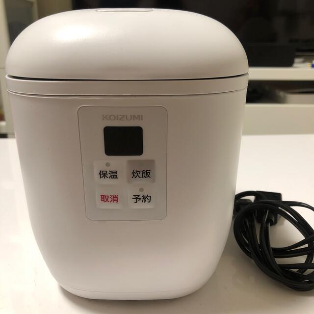 KOIZUMI(コイズミ)の炊飯器1.5合　KOIZUMI スマホ/家電/カメラの調理家電(炊飯器)の商品写真