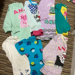 アナップキッズ(ANAP Kids)の値下げ♡女の子　まとめ売り90サイズ(Tシャツ/カットソー)