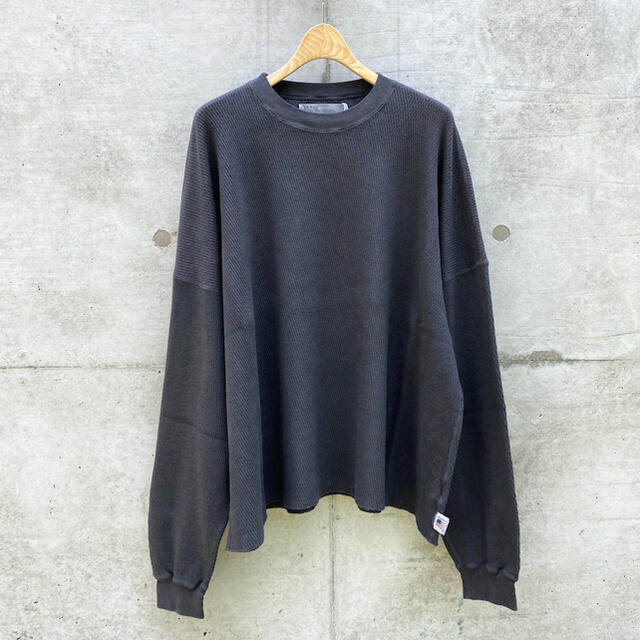 メンズdairiku Washed Military Thermal Tee L