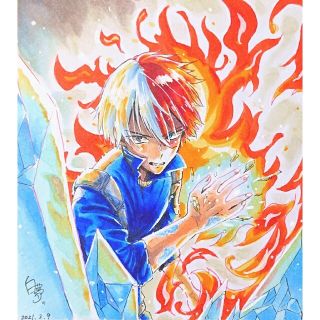 完売 ヒロアカ イラスト 僕のヒーローアカデミア 轟焦凍 手書き 色紙の通販 By すずめ S Shop ラクマ 完売 ヒロアカ イラスト 僕のヒーローアカデミア 轟焦凍 手書き 色紙の通販 By すずめ S Shop ラクマ