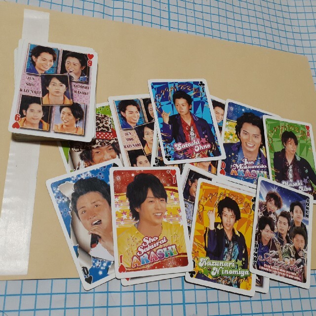 嵐(アラシ)の嵐トランプ エンタメ/ホビーのテーブルゲーム/ホビー(トランプ/UNO)の商品写真