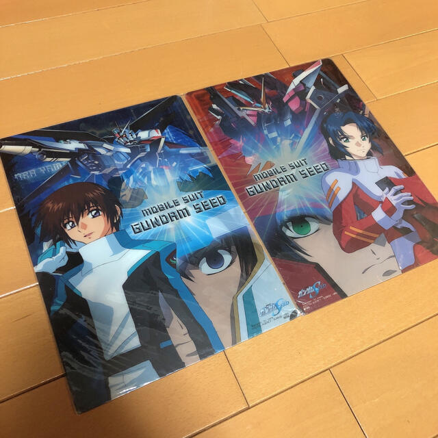 ガンダムSEED 下敷き　2枚セット エンタメ/ホビーのアニメグッズ(その他)の商品写真