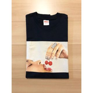 シュプリーム Cherries Tee ネイビー