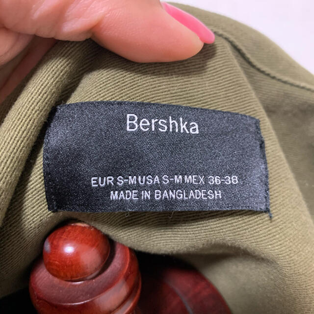 Bershka(ベルシュカ)のベルシュカ　メンズ　オーバーサイズ　ミリタリージャケット メンズのジャケット/アウター(ミリタリージャケット)の商品写真