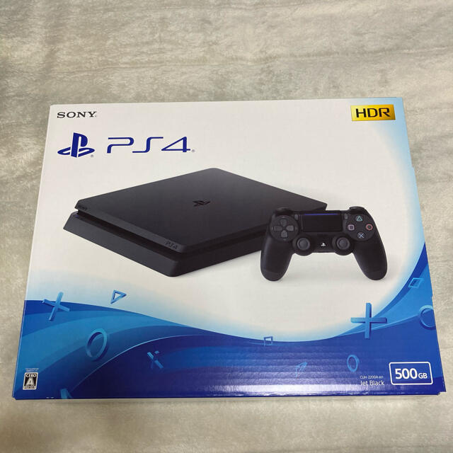 PS4 CUH-2200A B01 ジェットブラック 500GBゲームソフト/ゲーム機本体