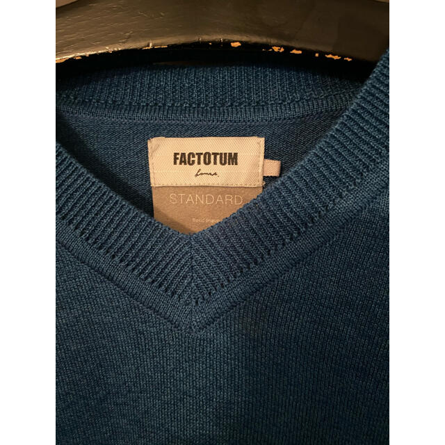 FACTOTUM(ファクトタム)のFACTOTUM バイカラーニット メンズのトップス(ニット/セーター)の商品写真