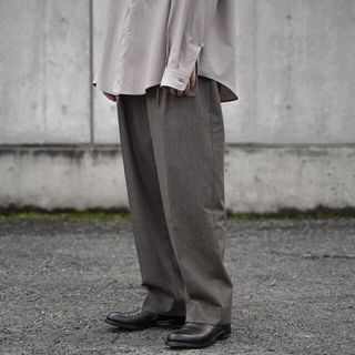 コモリ(COMOLI)のHOBBY様専用AURALEE /Bluefaced Wool  Slacks (スラックス)