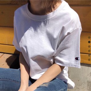 チャンピオン(Champion)のスーパーオーバー サイズ コットン 無地 半袖 Tシャツ(Tシャツ(半袖/袖なし))