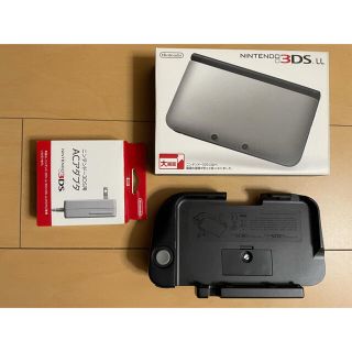 ニンテンドー3DS(ニンテンドー3DS)の「Nintendo 3DS  LL 本体 シルバー/ブラック」(携帯用ゲーム機本体)