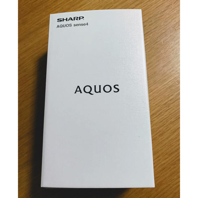 AQUOS(アクオス)のAQUOS sense4  SH-M15  simフリー スマホ/家電/カメラのスマートフォン/携帯電話(スマートフォン本体)の商品写真