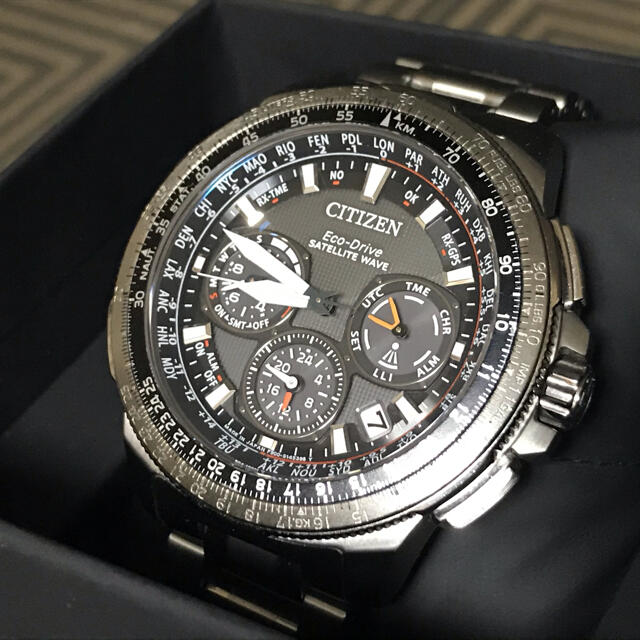 シチズン CITIZEN プロマスターGPSエコドライブF900 サテライトメンズ