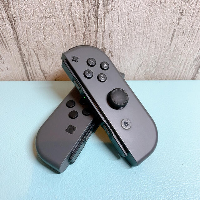 Nintendo Switch - 美品 人気カラー 廃盤グレー Switch 左右