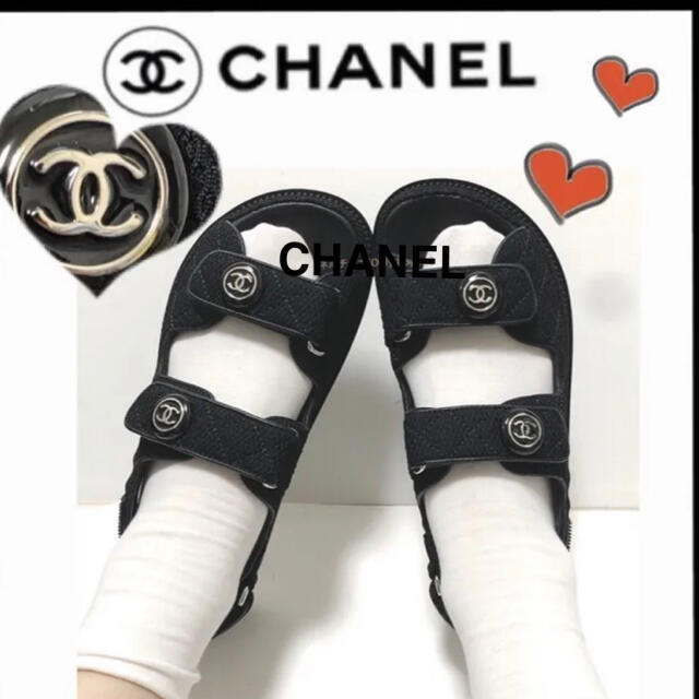 人気SALE安い】 CHANEL - シャネルサンダルの通販 by こはる｜シャネル