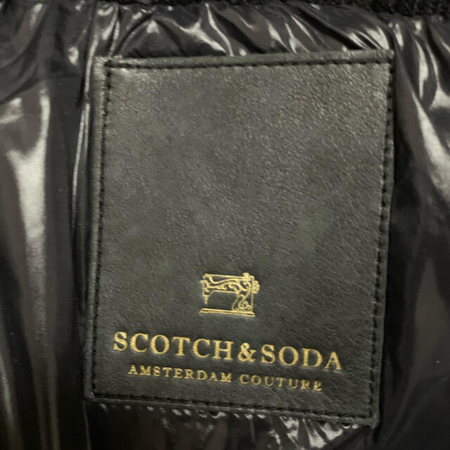 SCOTCH & SODA(スコッチアンドソーダ)のスコッチアンドソーダ　チェック柄　ダウンジャケット メンズのジャケット/アウター(ダウンジャケット)の商品写真