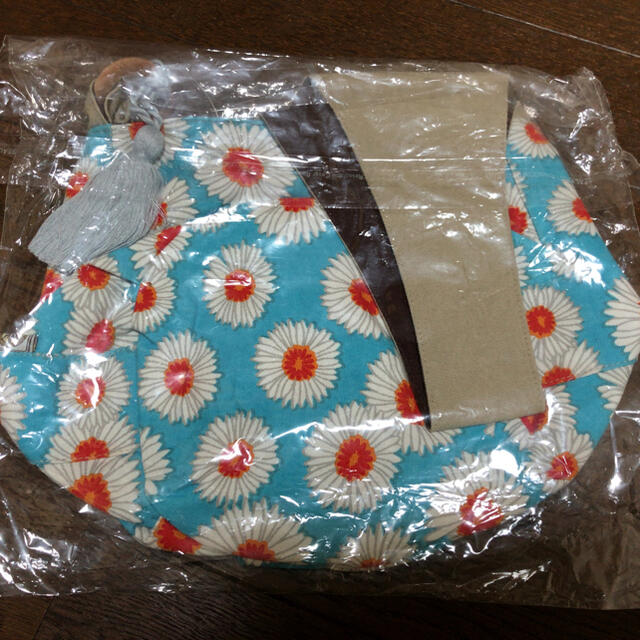 flower バッグ 手作り レディースのバッグ(ハンドバッグ)の商品写真
