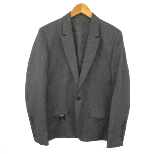 SHAREEF(シャリーフ)のシャリーフ セットアップ スーツ 1B シングル シルク混 チャコールグレー 1 メンズのスーツ(セットアップ)の商品写真
