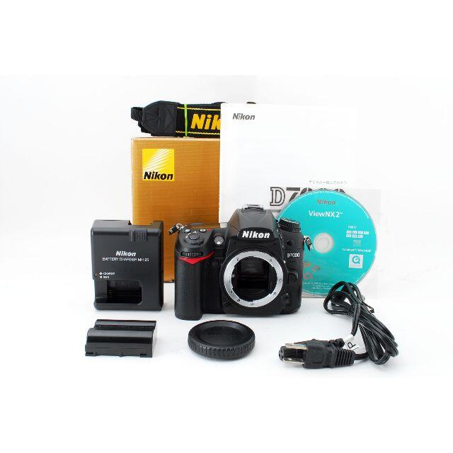 商品コンディション【美品】ニコン Nikon D7000　ボディ《ショット数わずか1748回！》
