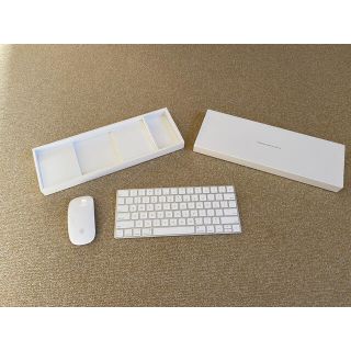 アップル(Apple)のAppleMagic keyboard us appleMagic mouse2(PC周辺機器)