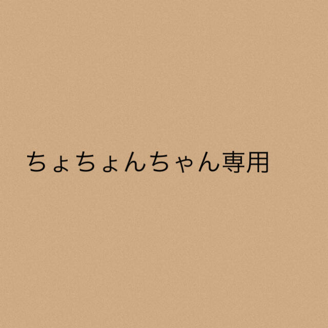 ちょちょんちゃん専用★5点