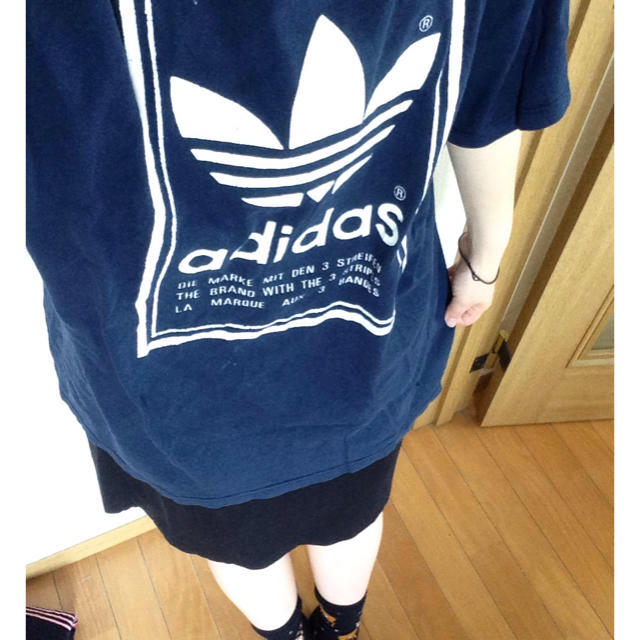 adidas(アディダス)のアディダス ビッグTシャツ メンズのトップス(Tシャツ/カットソー(半袖/袖なし))の商品写真